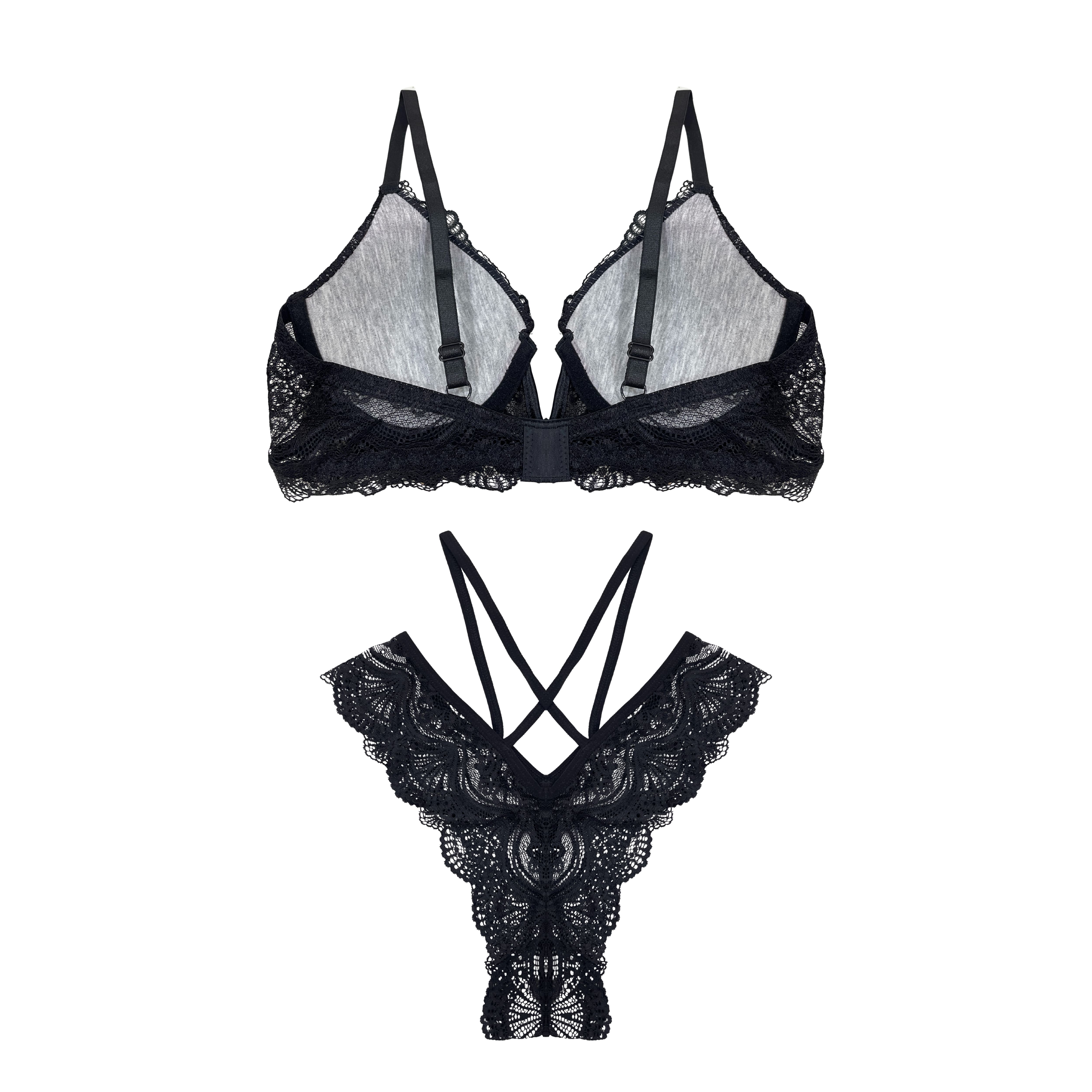 Bra Set - Bold Bloom