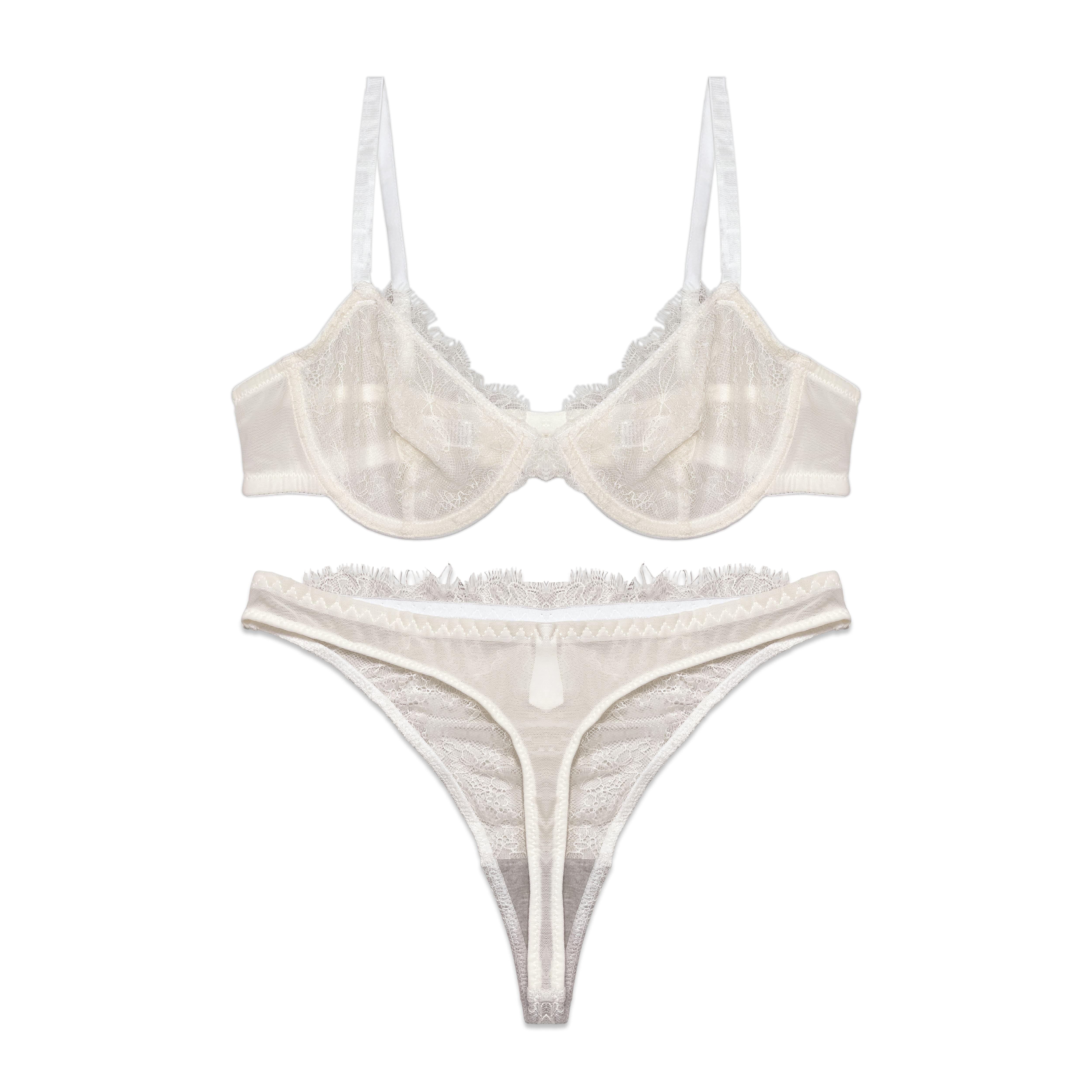 Bra Set -  Ivory Charm