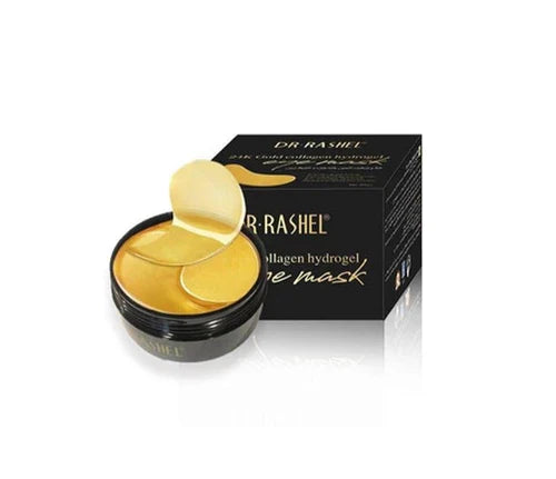 Dr.Rashel 24k Gold Collagen Hydro gel Eye Mask - 60pcs  best quality mask strips for dark circle , forehead, Neck and lips best price in pakistan online