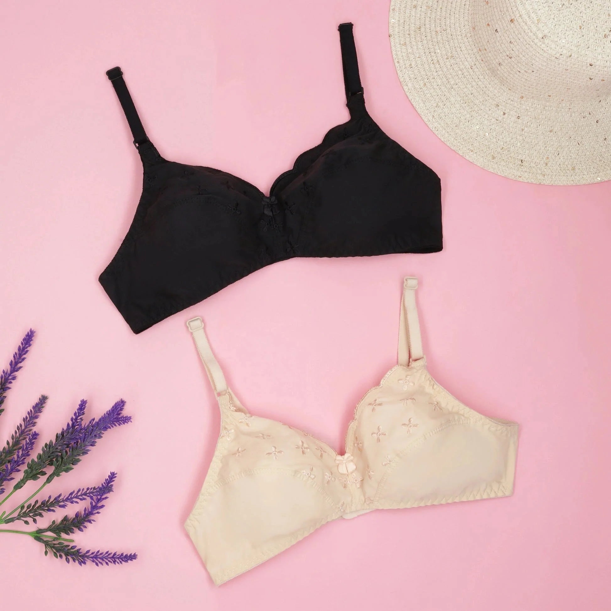 Wireless Bra – Floral Whisper