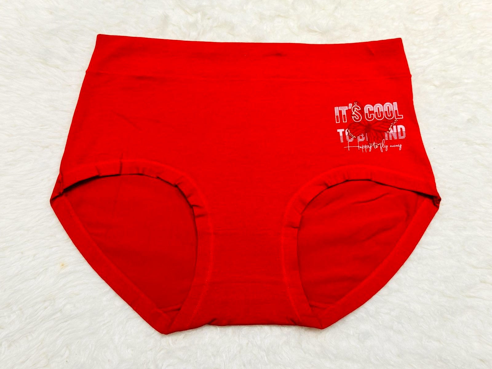Sajiero Butterfly Print Brief Cotton Panty re covered panties for women and ladies price in pakistan online