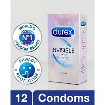 Durex Invisible Condoms Pack of 3s best qualiy codem feel like no kondam price in pakistan online